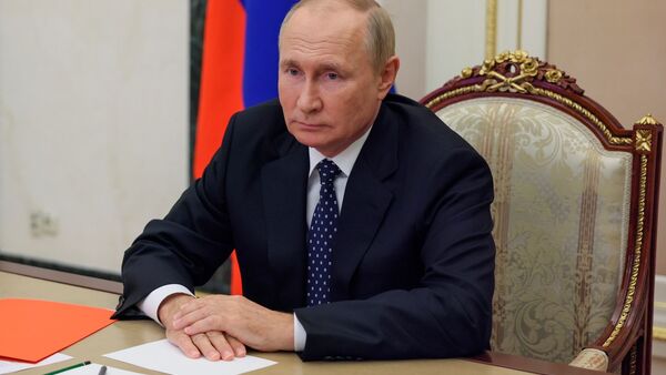 Kremlchef Wladimir Putin in Moskau., © Gavriil Grigorov/Pool Sputnik Kremlin/AP/dpa