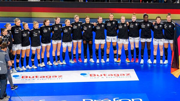 Deutschlands Handballerinnen treffen in der EM-Gruppenphase auf Polen, Spanien und Montenegro., © Marco Wolf/dpa