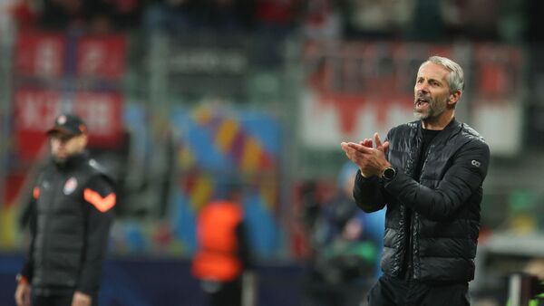 Glücksfall für RB Leipzig: Trainer Marco Rose hat das Team wieder motiviert., © Jan Woitas/dpa