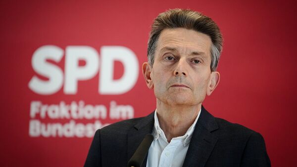 Der SPD-Fraktionsvorsitzende Rolf Mützenich., © Kay Nietfeld/dpa