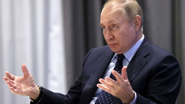 Der Präsident von Russland: Wladimir Putin., © Sergei Savostyanov/Sputnik Kremlin/AP/dpa