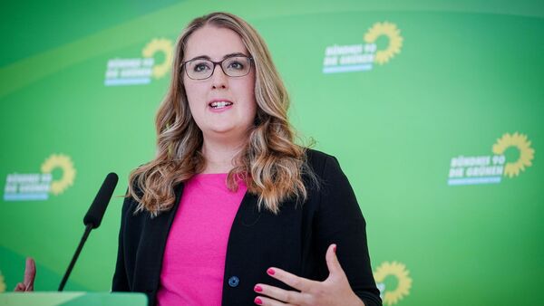 Die Grünen-Fraktionschefin Katharina Dröge bezeichnet den Energiecharta-Ausstieg als «Meilenstein»., © Kay Nietfeld/dpa